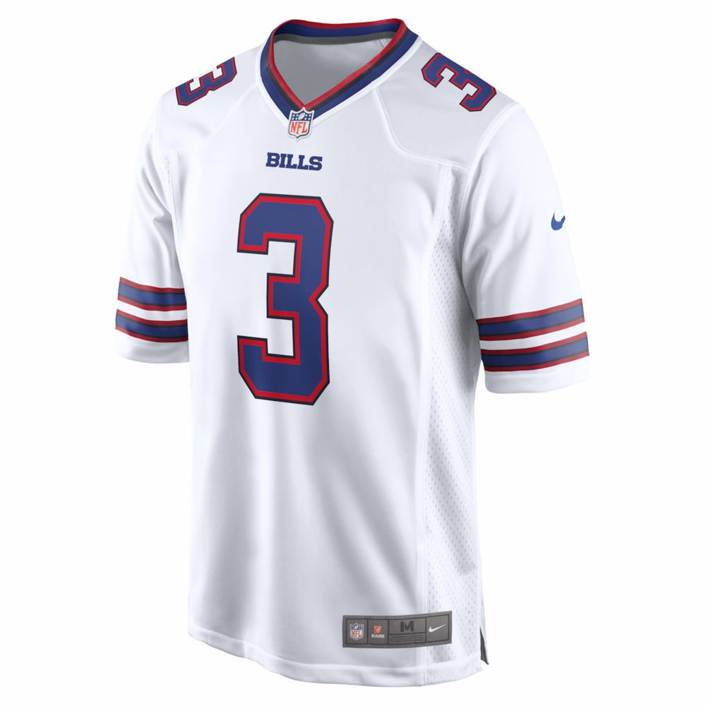 Damar Hamlin Buffalo Bills Game Jersey - White Jerseys