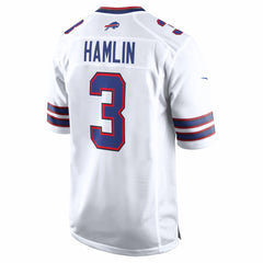 Damar Hamlin Buffalo Bills Game Jersey - White Jerseys