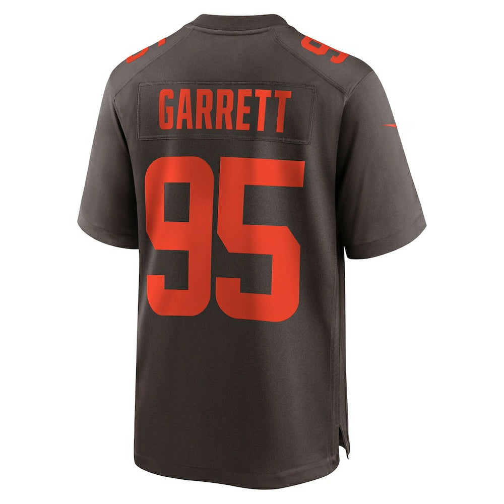 Myles Garrett Cleveland Browns Alpha Dawg Game Jersey - Brown Jerseys