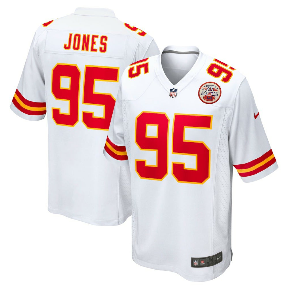 Chris Jones Kansas City Chiefs Game Jersey - White Jerseys