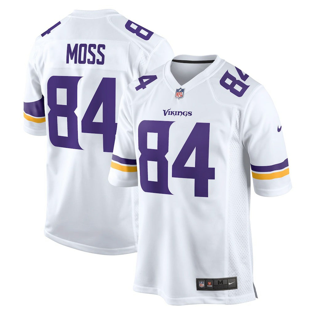 Randy Moss Minnesota Vikings Retired Player Game Jersey - White Jerseys