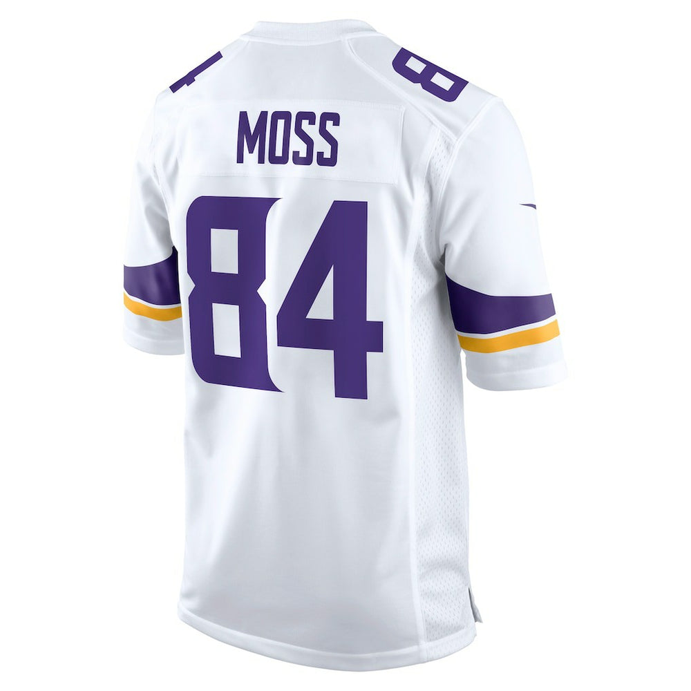 Randy Moss Minnesota Vikings Retired Player Game Jersey - White Jerseys
