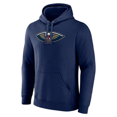 New Orleans Pelicans Primary Logo Pullover Hoodie Navy - Fanatics outlet