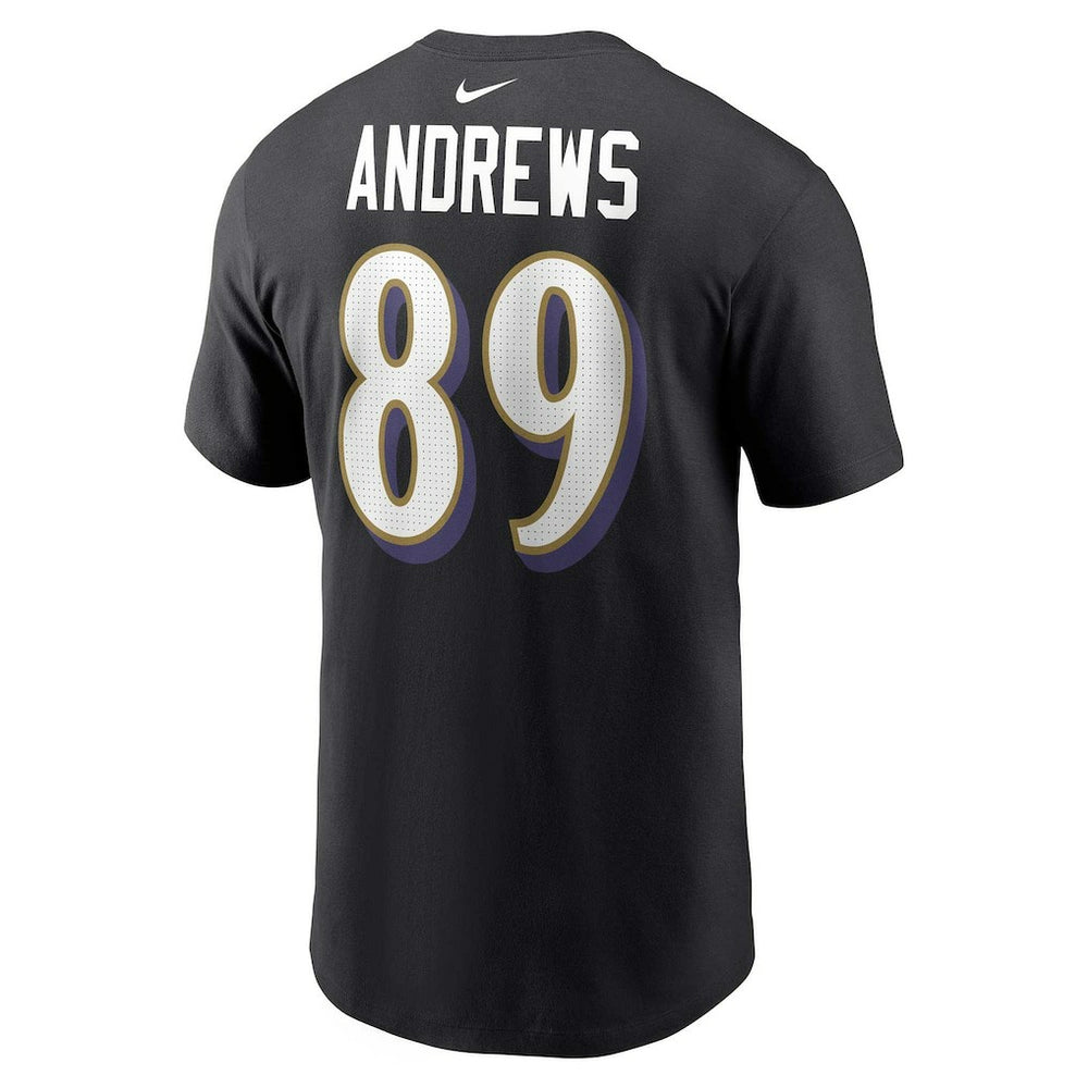 Mark Andrews Baltimore Ravens Player Name & Number T-Shirt - Black T-shirts