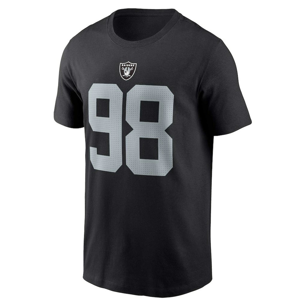 Maxx Crosby Las Vegas Raiders Player Name & Number T-Shirt - Black T-shirts