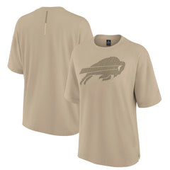 Buffalo Bills Women's Oversized Elements T-Shirt - Khaki T-shirts