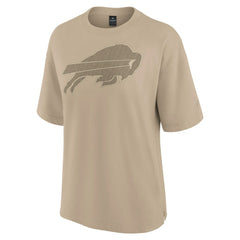 Buffalo Bills Women's Oversized Elements T-Shirt - Khaki T-shirts