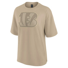 Cincinnati Bengals Women's Oversized Elements T-Shirt - Khaki T-shirts