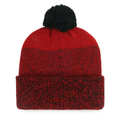 Washington Nationals '47 Darkfreeze Cuffed Knit Hat with Pom - Red Hats