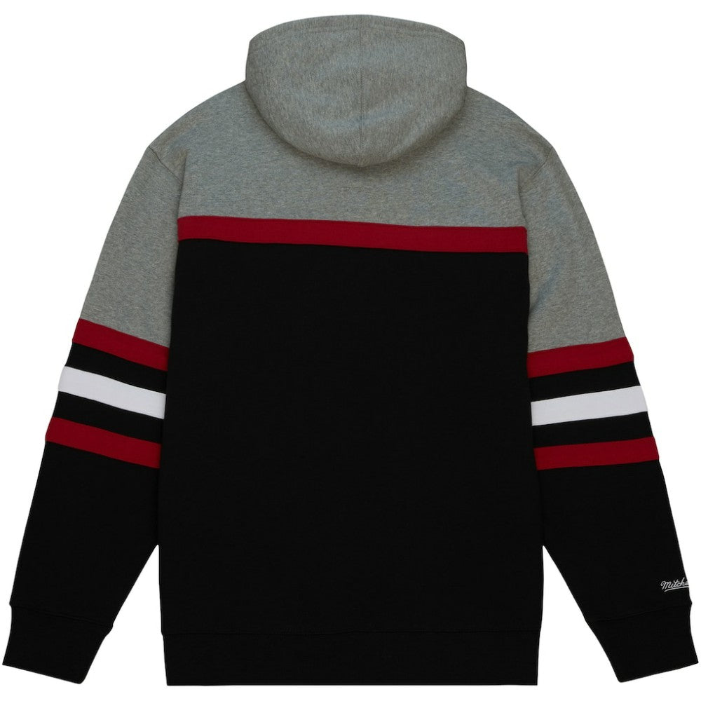 Chicago Blackhawks Head Coach Pullover Hoodie - Black/Gray | US 200328517