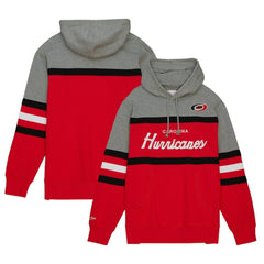 Carolina Hurricanes Head Coach Pullover Hoodie - Red/Gray | US 200328520