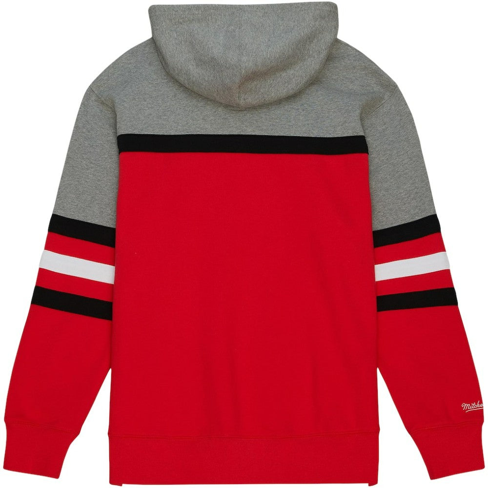 Carolina Hurricanes Head Coach Pullover Hoodie - Red/Gray | US 200328520