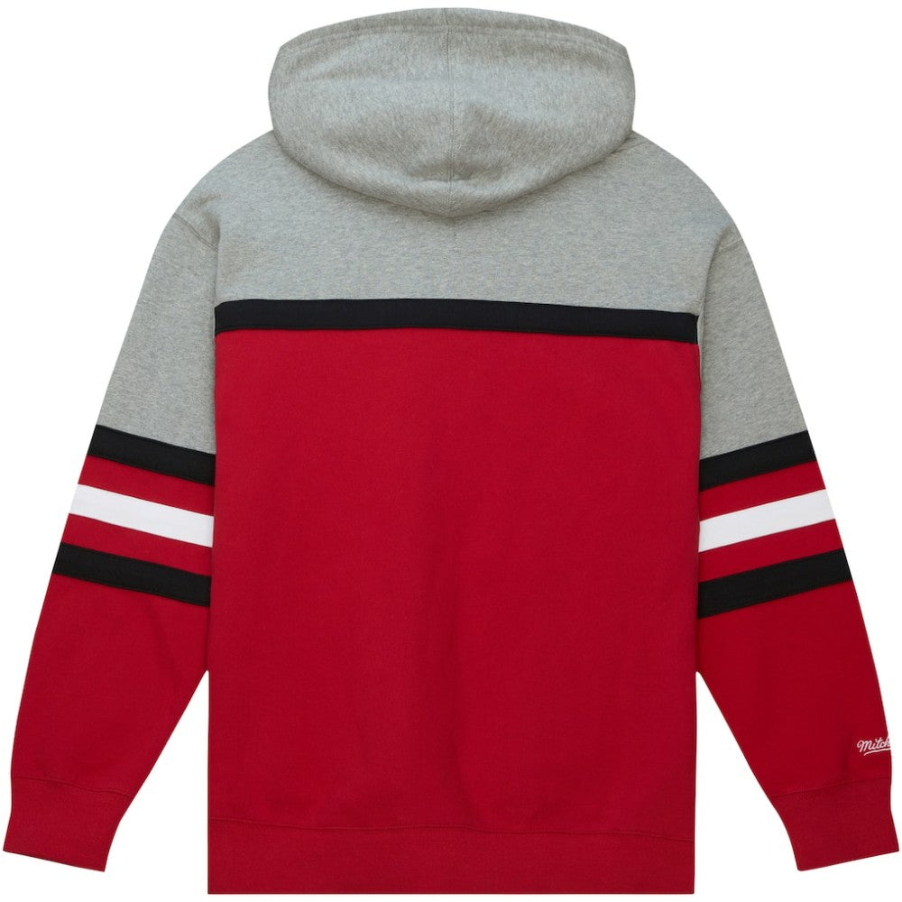 Detroit Red Wings Head Coach Pullover Hoodie - Red/Gray | US 200328521
