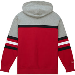 Detroit Red Wings Head Coach Pullover Hoodie - Red/Gray | US 200328521