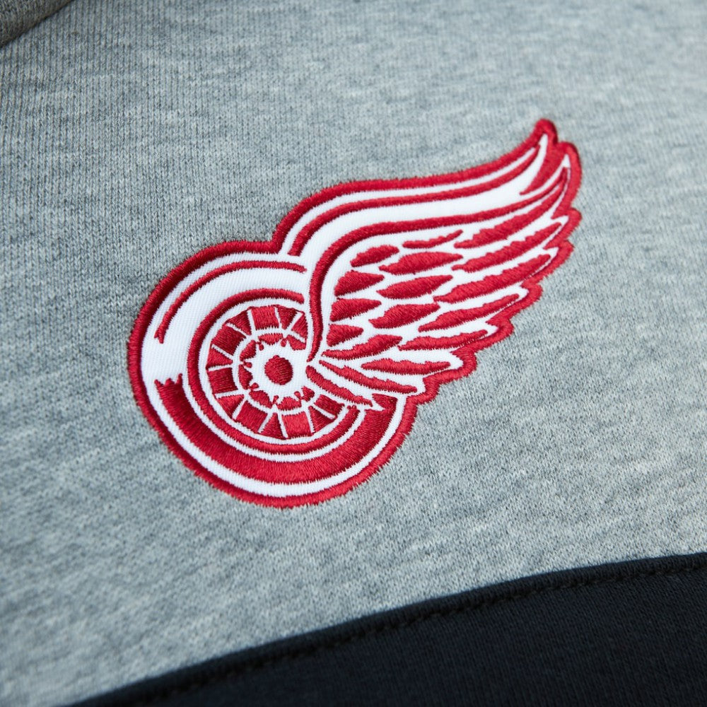Detroit Red Wings Head Coach Pullover Hoodie - Red/Gray | US 200328521