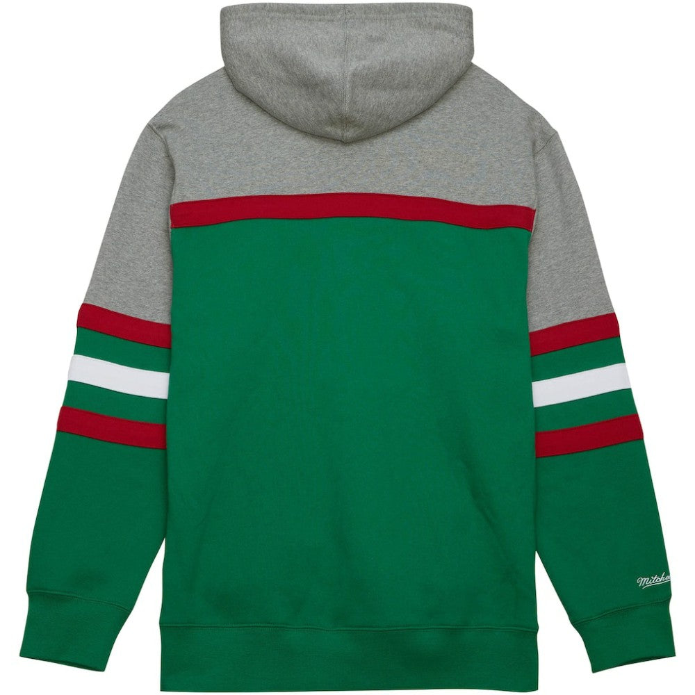 Minnesota Wild Head Coach Pullover Hoodie - Green/Gray | US 200328524