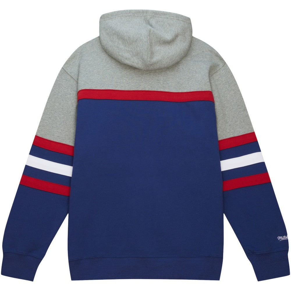 New York Rangers Head Coach Pullover Hoodie - Blue/Gray | US 200328530