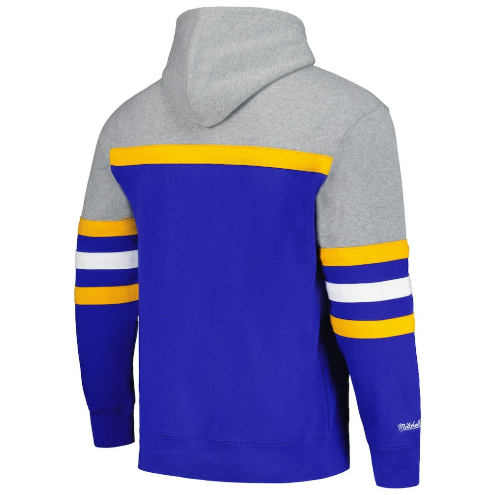 St. Louis Blues Head Coach Pullover Hoodie - Blue/Gray | US 200328536