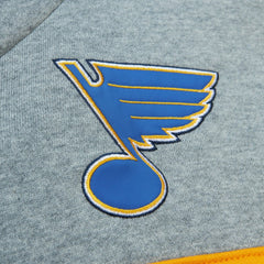 St. Louis Blues Head Coach Pullover Hoodie - Blue/Gray | US 200328536