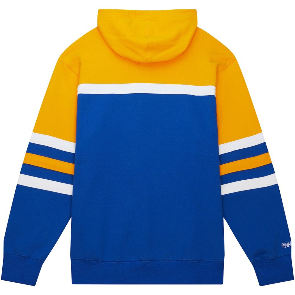 Buffalo Sabres Mitchell & Ness Head Coach Pullover Hoodie - Royal/Gold | US 200328541