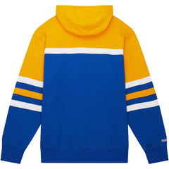 Buffalo Sabres Mitchell & Ness Head Coach Pullover Hoodie - Royal/Gold | US 200328541