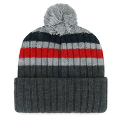St. Louis Cardinals '47 Stack Cuffed Knit Hat with Pom - Gray Hats