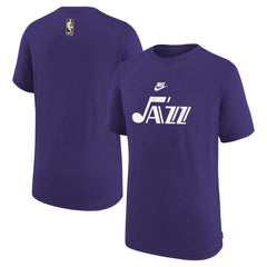 Utah Jazz NBA Youth 2023/24 Classic Edition Authentic Pregame Shooting T-Shirt Purple - Nike outlet
