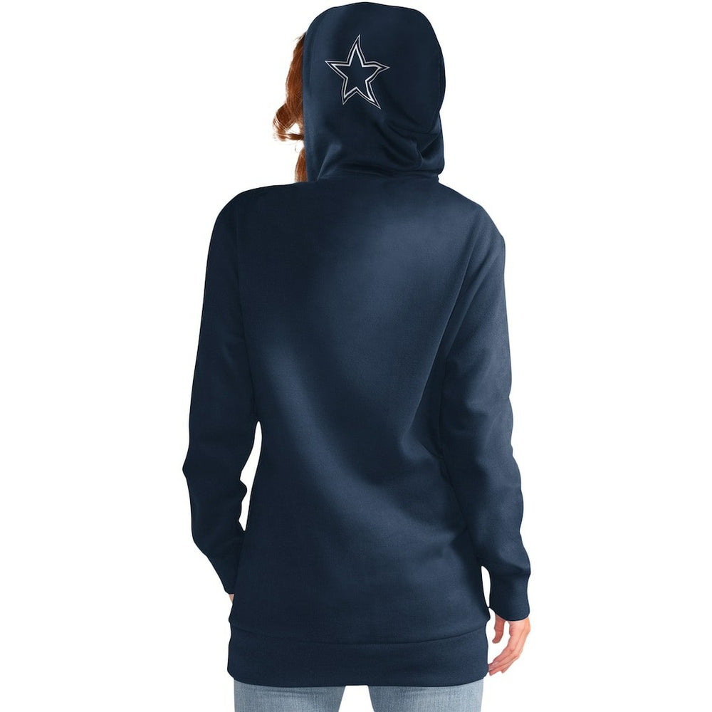 Dallas Cowboys G-III 4Her by Carl Banks Women's Extra Inning Pullover Hoodie - Navy Hoodies