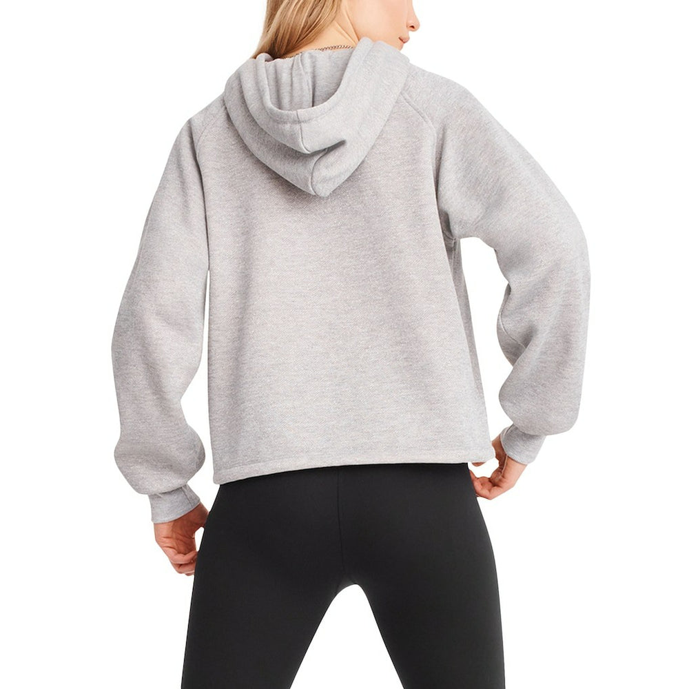 Dallas Cowboys DKNY Sport Women's Debbie Dolman Raglan Pullover Hoodie - Heather Gray Hoodies