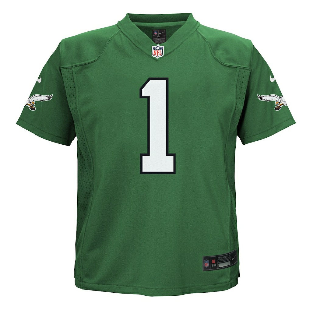 Jalen Hurts Philadelphia Eagles Preschool Game Jersey - Kelly Green Jerseys