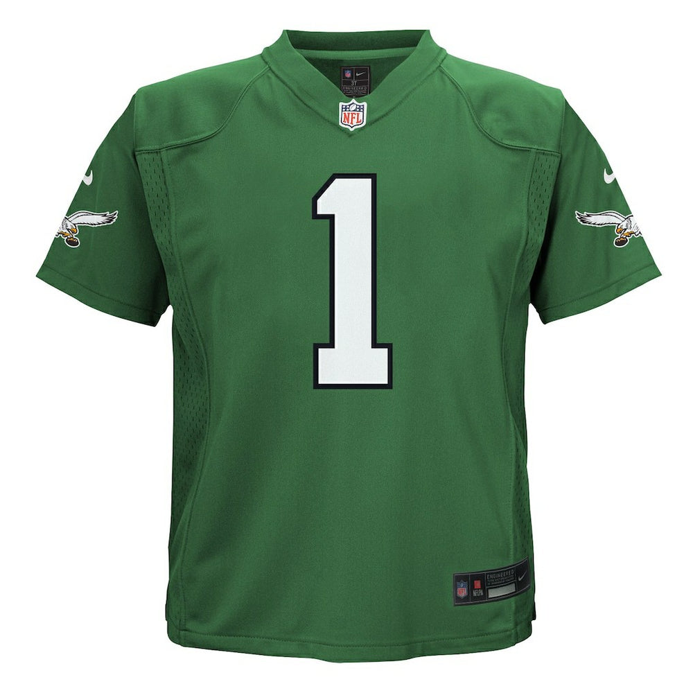 Jalen Hurts Philadelphia Eagles Preschool Game Jersey - Kelly Green Jerseys