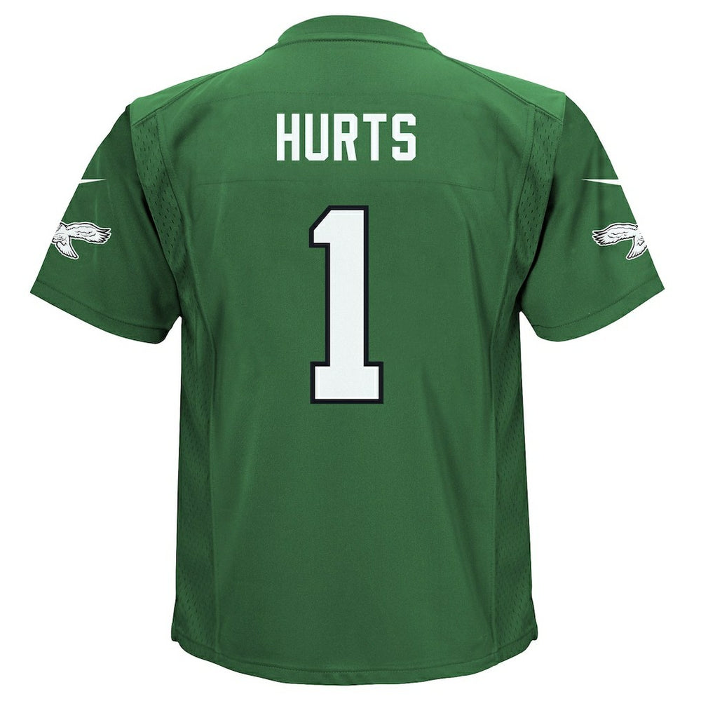 Jalen Hurts Philadelphia Eagles Preschool Game Jersey - Kelly Green Jerseys