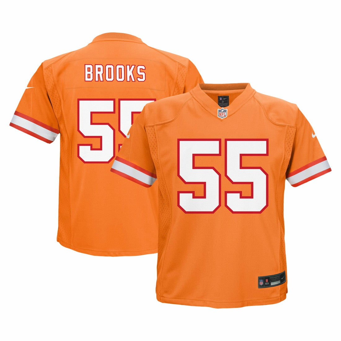 Derrick Brooks Tampa Bay Buccaneers Preschool Retired Player Game Jersey - Orange Jerseys