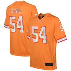 Lavonte David Tampa Bay Buccaneers Youth Game Jersey - Orange Jerseys