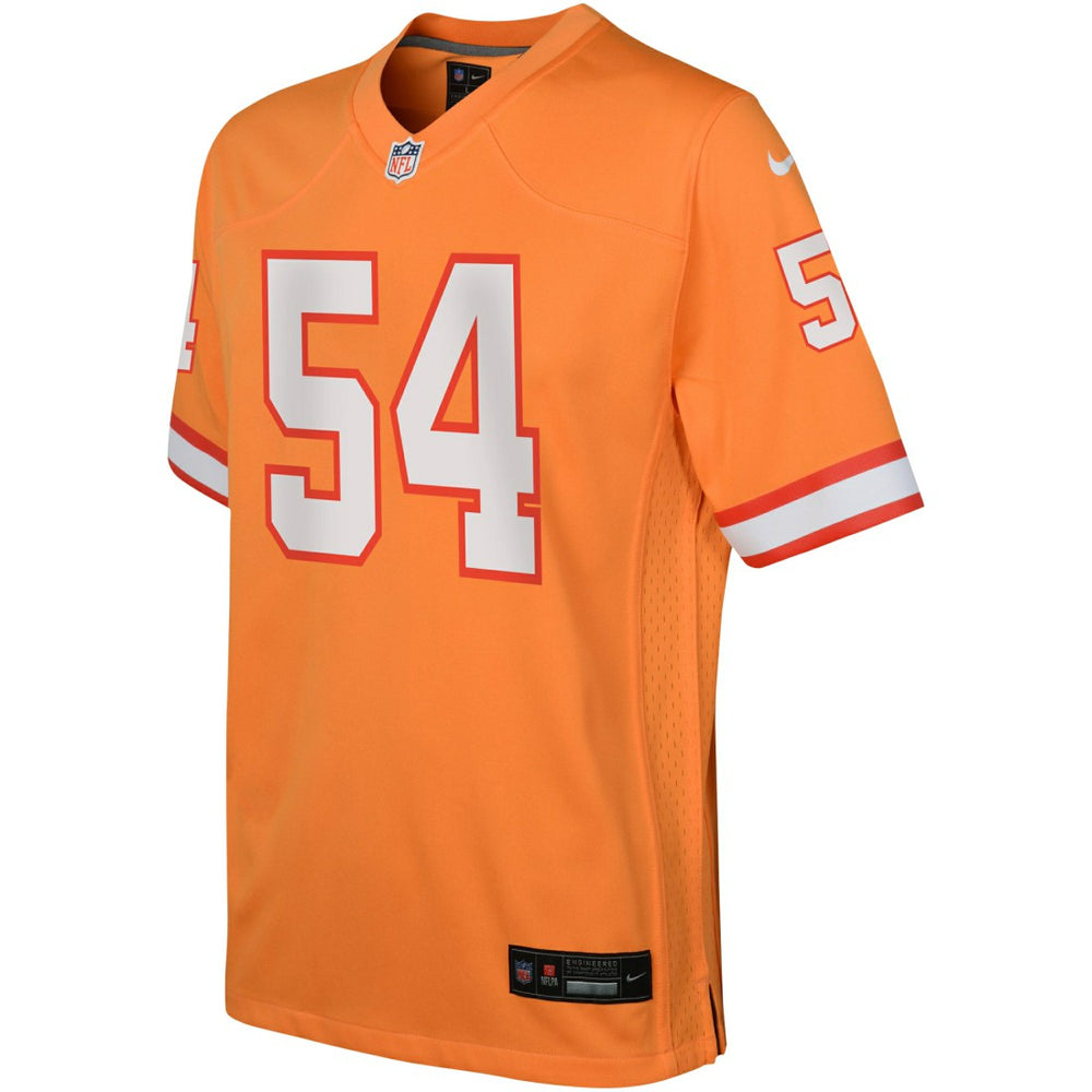 Lavonte David Tampa Bay Buccaneers Youth Game Jersey - Orange Jerseys