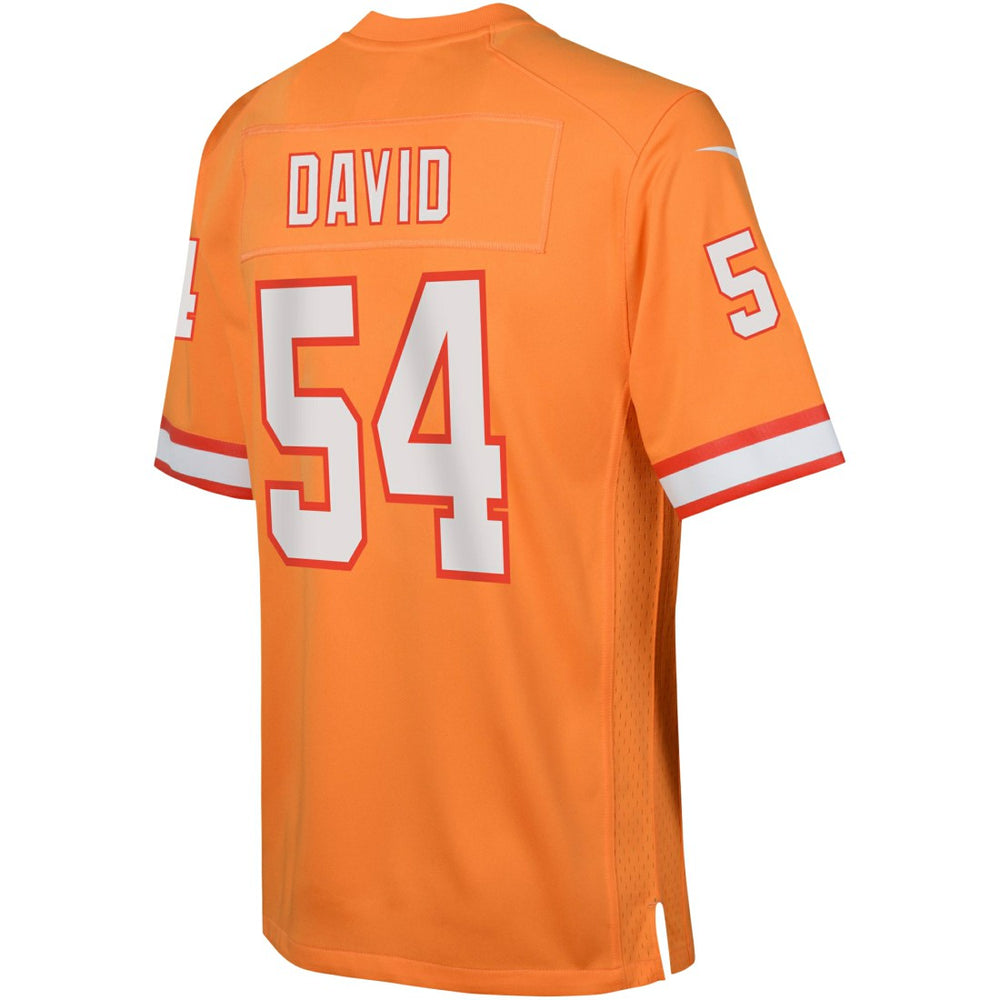 Lavonte David Tampa Bay Buccaneers Youth Game Jersey - Orange Jerseys