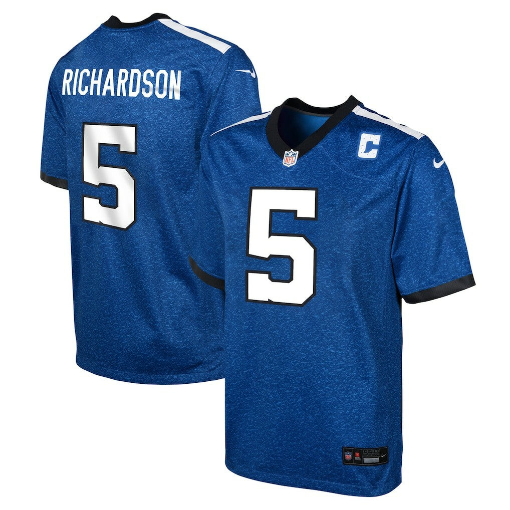 Anthony Richardson Sr. Indianapolis Colts Youth Game Jersey - Royal Jerseys