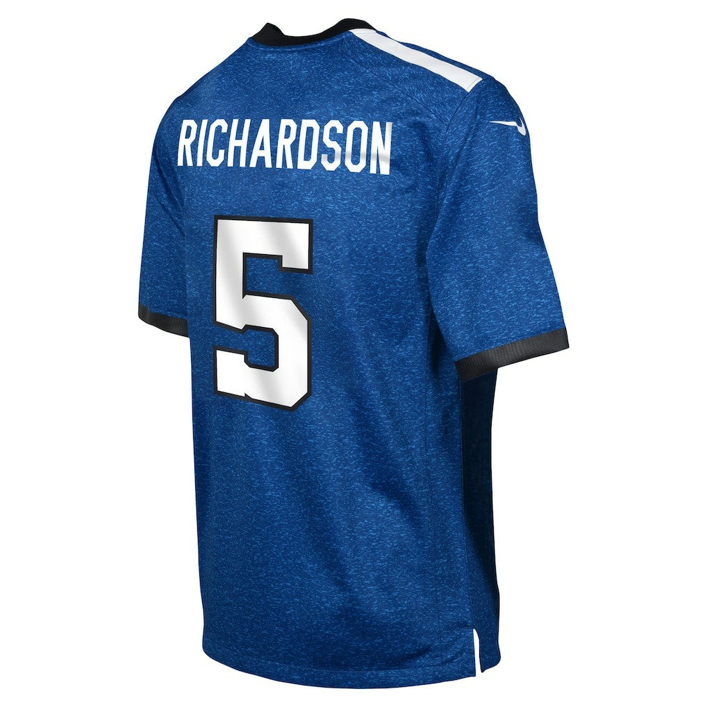 Anthony Richardson Sr. Indianapolis Colts Youth Game Jersey - Royal Jerseys