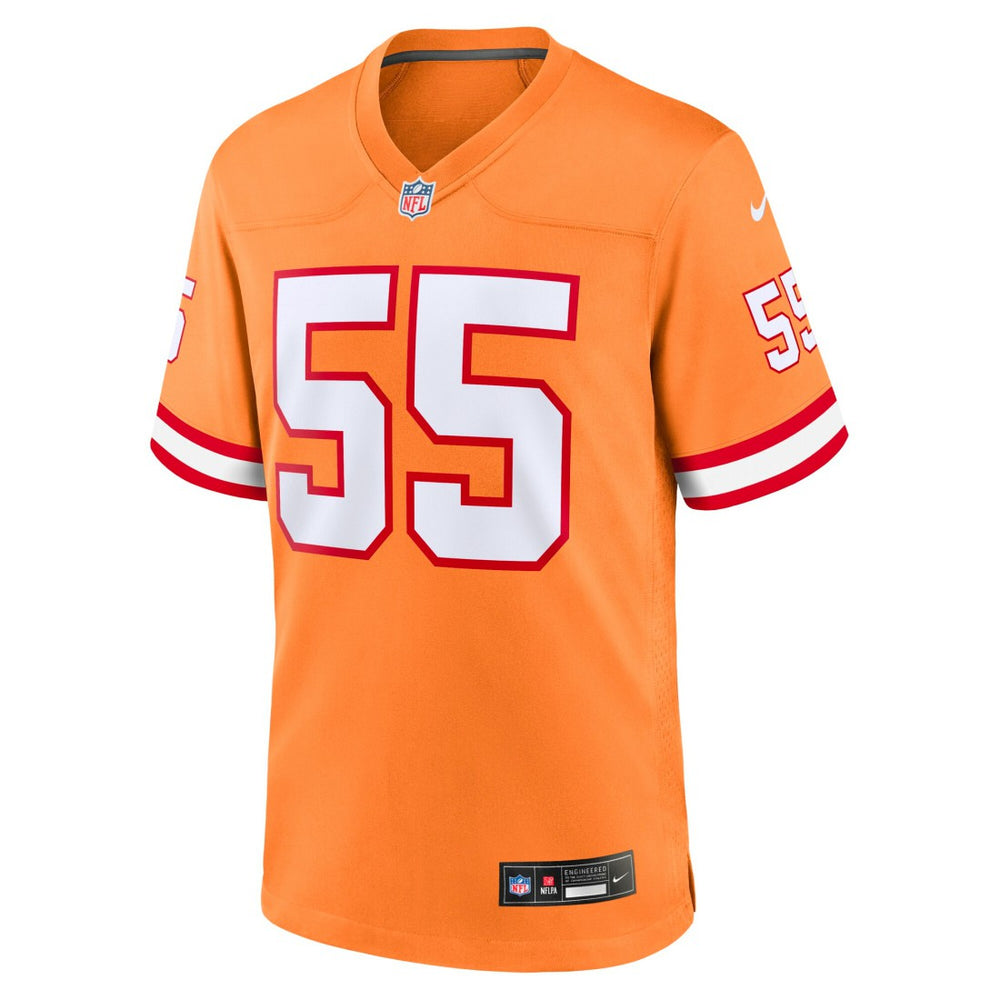 Derrick Brooks Tampa Bay Buccaneers Youth Retired Player Game Jersey - Orange Jerseys