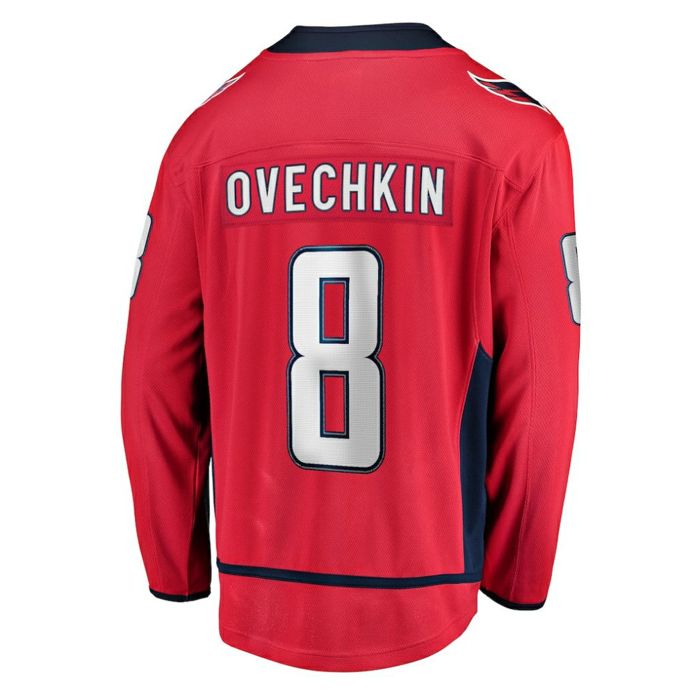 Alexander Ovechkin Washington Capitals Fanatics Captain Patch Home Breakaway Jersey - Red | US 200340946