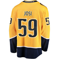 Roman Josi Nashville Predators Fanatics Home Breakaway Jersey - Gold | US 200340950