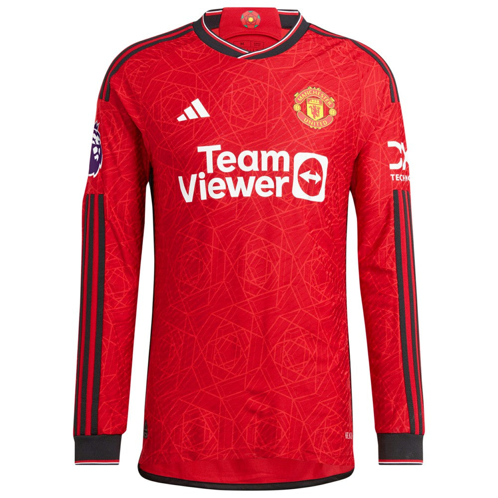 Lisandro Martínez Manchester United 2023/24 Home Long Sleeve Player Jersey Red - Adidas discount