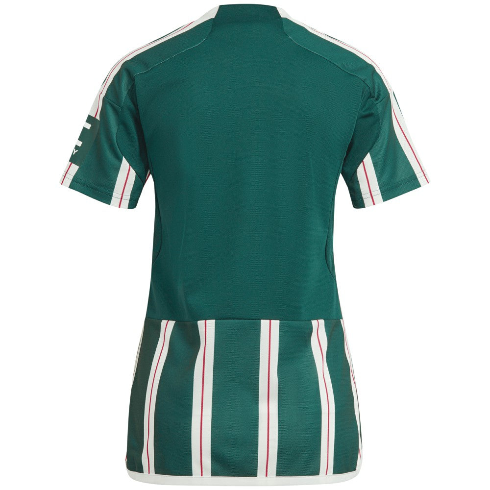 Manchester United Women's 2023/24 Away Replica Jersey Green - Adidas sale
