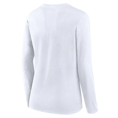 St. Louis Cardinals Fanatics Women's Lightweight Fitted Long Sleeve T-Shirt - White T-shirts