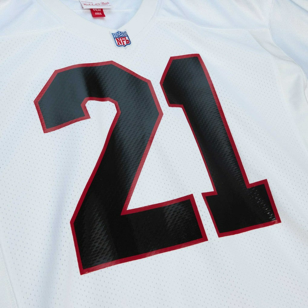Deion Sanders Atlanta Falcons 1991 Authentic Throwback Retired Player Jersey - White Jerseys
