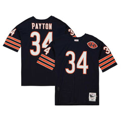 Walter Payton Chicago Bears 1983 Authentic Throwback Retired Player Jersey - Navy Jerseys