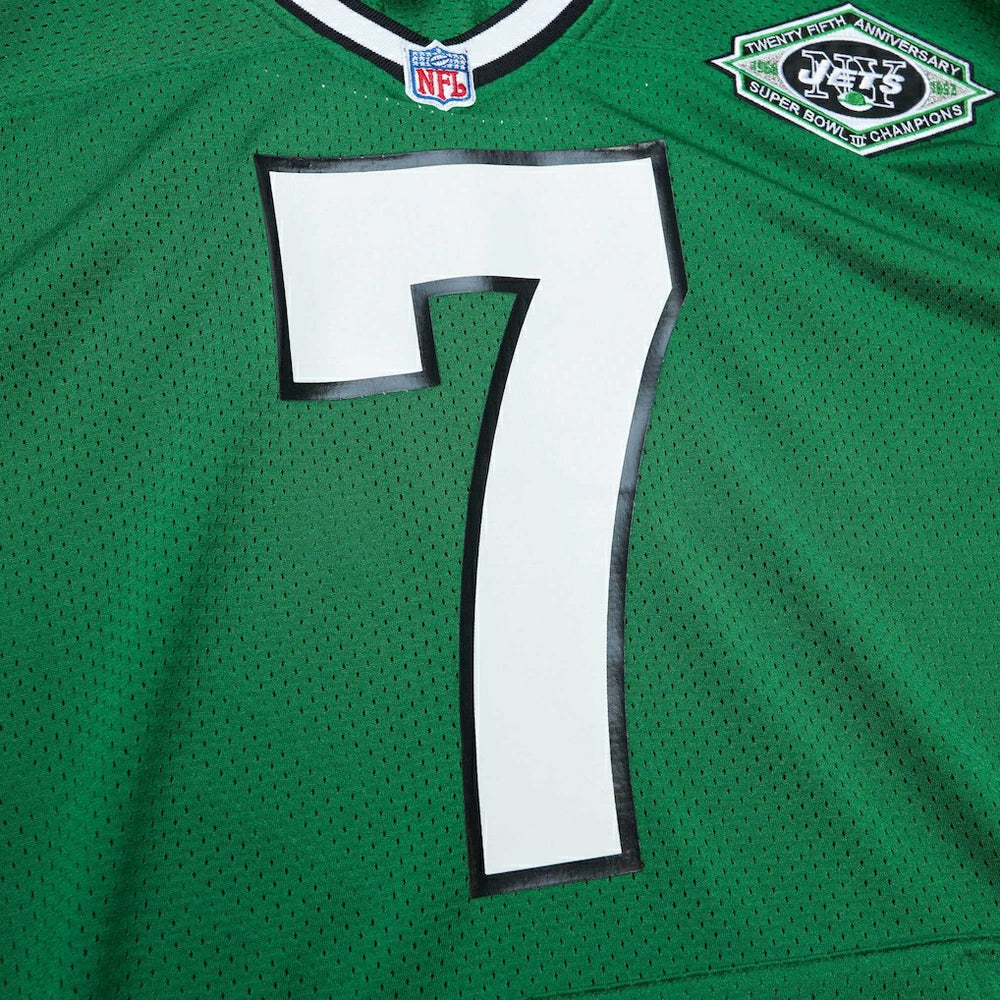 Boomer Esiason New York Jets 1993 Authentic Throwback Retired Player Pocket Jersey - Kelly Green Jerseys