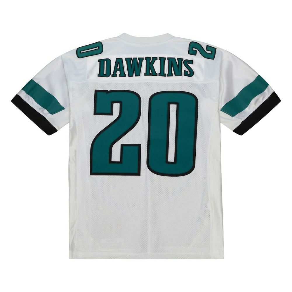 Brian Dawkins Philadelphia Eagles 1996 Authentic Throwback Retired Player Jersey - White Jerseys