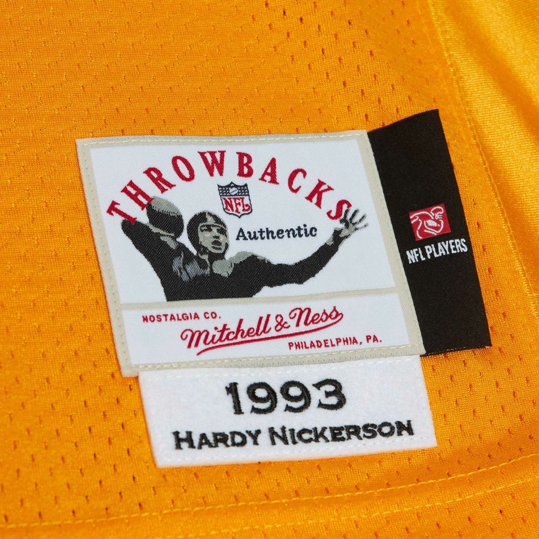 Hardy Nickerson Tampa Bay Buccaneers 1993 Authentic Throwback Retired Player Jersey - Orange Jerseys