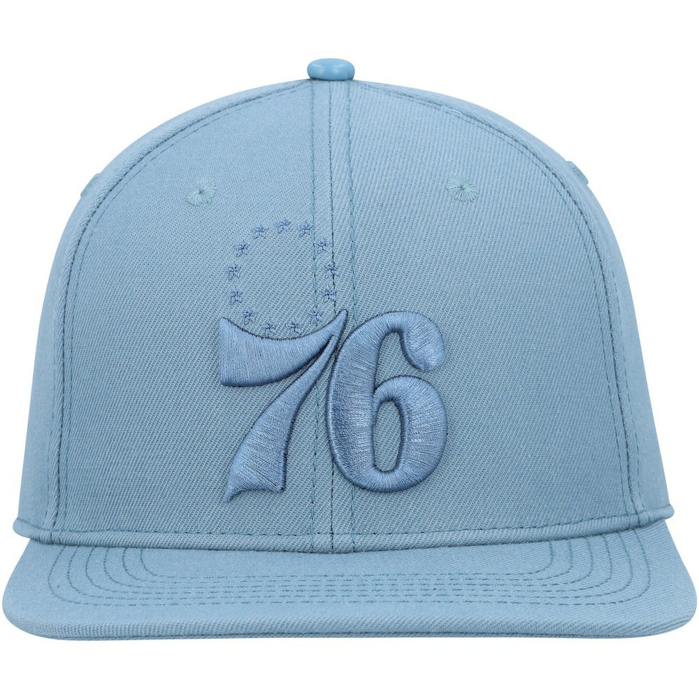 Philadelphia 76ers Pro Standard Tonal Snapback Hat Blue